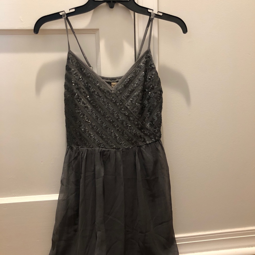 Hollister Grey Cocktail Dress